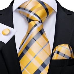 Elegant Beige Yellow Floral Plaid Paisley Solid Ties for Men 8cm Wedding Prom Groom Necktie Cravat Accessories Gift