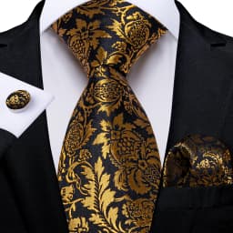 Elegant Beige Yellow Floral Plaid Paisley Solid Ties for Men 8cm Wedding Prom Groom Necktie Cravat Accessories Gift