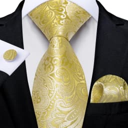 Elegant Beige Yellow Floral Plaid Paisley Solid Ties for Men 8cm Wedding Prom Groom Necktie Cravat Accessories Gift