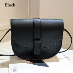 Small Female Purse Saddle Shoulder Messenger Bags PU Leather Fashion Solid Crossbody Bags Women Ladies Phone Bag