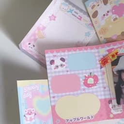 10PCS Korean Kpop 3-inch Photo Card Back Card Foldable Card Holder Fix Decor Paper Board DIY Packing Material