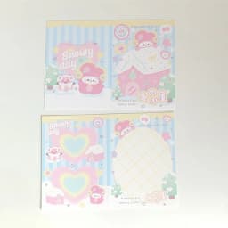 10PCS Korean Kpop 3-inch Photo Card Back Card Foldable Card Holder Fix Decor Paper Board DIY Packing Material