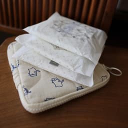 Sanitary Napkin Bag Card Bag Cartoon Hand-Painted Kitten Cute Square Portable Storage Bag Girls Physiological Bag Cosmetic Bag