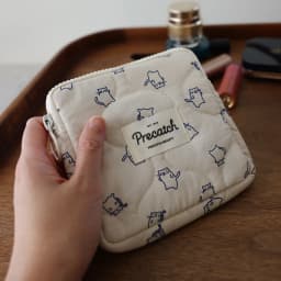 Sanitary Napkin Bag Card Bag Cartoon Hand-Painted Kitten Cute Square Portable Storage Bag Girls Physiological Bag Cosmetic Bag