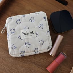 Sanitary Napkin Bag Card Bag Cartoon Hand-Painted Kitten Cute Square Portable Storage Bag Girls Physiological Bag Cosmetic Bag