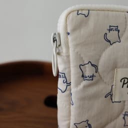 Sanitary Napkin Bag Card Bag Cartoon Hand-Painted Kitten Cute Square Portable Storage Bag Girls Physiological Bag Cosmetic Bag