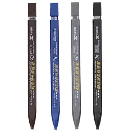 Random 1PC Thick Flat Head Mechanical Pencil Drawing 2B with Refills Pencil Office Supplies Writing Automatic School Supplies