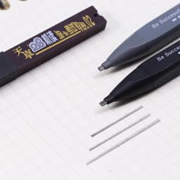 Random 1PC Thick Flat Head Mechanical Pencil Drawing 2B with Refills Pencil Office Supplies Writing Automatic School Supplies