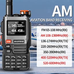 1/2PCS Baofeng UV-K61 Walkie Talkie Multi Band Wireless Copy Frequency 999CH Type-C AM DTMF NOAA UV-5R UV 5RH K6 K5(8) Ham Radio