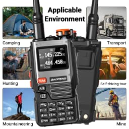 1/2PCS Baofeng UV-K61 Walkie Talkie Multi Band Wireless Copy Frequency 999CH Type-C AM DTMF NOAA UV-5R UV 5RH K6 K5(8) Ham Radio