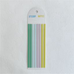 160Sheets Transparent Sticky Notes Self-Adhesive BookMarker Annotation Reading Book Clear Tab Kawaii Cute Stationery