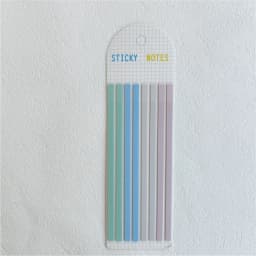 160Sheets Transparent Sticky Notes Self-Adhesive BookMarker Annotation Reading Book Clear Tab Kawaii Cute Stationery