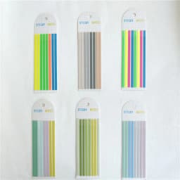 160Sheets Transparent Sticky Notes Self-Adhesive BookMarker Annotation Reading Book Clear Tab Kawaii Cute Stationery