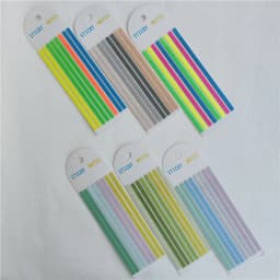160Sheets Transparent Sticky Notes Self-Adhesive BookMarker Annotation Reading Book Clear Tab Kawaii Cute Stationery