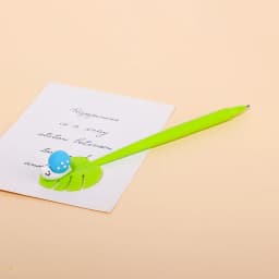 3Pcs Bee Honeybee Ladybugs Snail Ladybird Lady Beetle Rubber Silicone Gel Pens Funny School Stationery Children Student Gift
