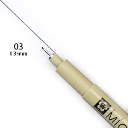 SAKURA Pigma Micron Pen drawing needle pen 003 005 1.0 01 02 03 04 05 08 Brush fine point Markers pen 1pcs sketch painting Art