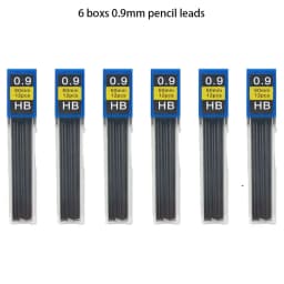 0.3 0.5 0.7 0.9 1.3 2.0mm HB Replacement Refill Leads Refill for Mechanical Pencil Automatic Pencils Stationery School Supplies