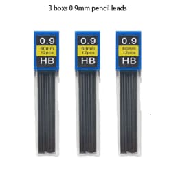 0.3 0.5 0.7 0.9 1.3 2.0mm HB Replacement Refill Leads Refill for Mechanical Pencil Automatic Pencils Stationery School Supplies