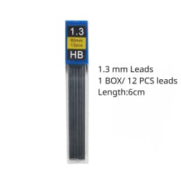 0.3 0.5 0.7 0.9 1.3 2.0mm HB Replacement Refill Leads Refill for Mechanical Pencil Automatic Pencils Stationery School Supplies