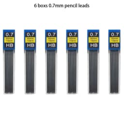 0.3 0.5 0.7 0.9 1.3 2.0mm HB Replacement Refill Leads Refill for Mechanical Pencil Automatic Pencils Stationery School Supplies
