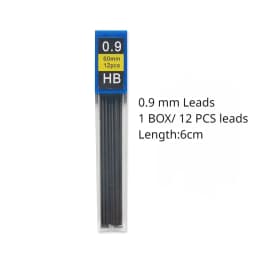 0.3 0.5 0.7 0.9 1.3 2.0mm HB Replacement Refill Leads Refill for Mechanical Pencil Automatic Pencils Stationery School Supplies