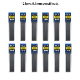 0.3 0.5 0.7 0.9 1.3 2.0mm HB Replacement Refill Leads Refill for Mechanical Pencil Automatic Pencils Stationery School Supplies