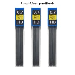 0.3 0.5 0.7 0.9 1.3 2.0mm HB Replacement Refill Leads Refill for Mechanical Pencil Automatic Pencils Stationery School Supplies