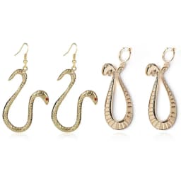 Anime ONE PIECE Earrings Boa Hancock Ear Studs Clips Pendants Cosplay Accessories Figure Gifts