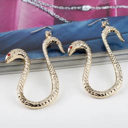 Anime ONE PIECE Earrings Boa Hancock Ear Studs Clips Pendants Cosplay Accessories Figure Gifts