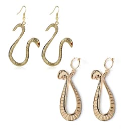 Anime ONE PIECE Earrings Boa Hancock Ear Studs Clips Pendants Cosplay Accessories Figure Gifts