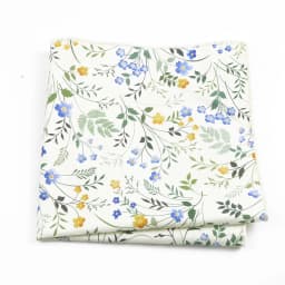 Newly-Designed Floral Print Hankerchief 100% Cotton Green Yellow Blue Hankies For Men Women Wedding Party Dinner Accessory Gift