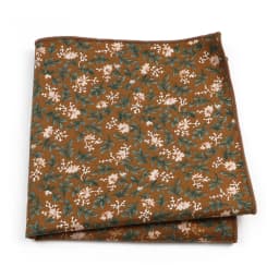 Newly-Designed Floral Print Hankerchief 100% Cotton Green Yellow Blue Hankies For Men Women Wedding Party Dinner Accessory Gift