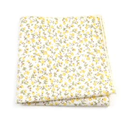 Newly-Designed Floral Print Hankerchief 100% Cotton Green Yellow Blue Hankies For Men Women Wedding Party Dinner Accessory Gift