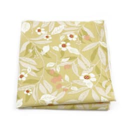 Newly-Designed Floral Print Hankerchief 100% Cotton Green Yellow Blue Hankies For Men Women Wedding Party Dinner Accessory Gift