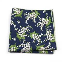 Newly-Designed Floral Print Hankerchief 100% Cotton Green Yellow Blue Hankies For Men Women Wedding Party Dinner Accessory Gift