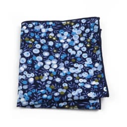 Newly-Designed Floral Print Hankerchief 100% Cotton Green Yellow Blue Hankies For Men Women Wedding Party Dinner Accessory Gift