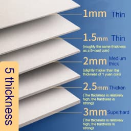 White Card Paper A4 High Quality Thickened Hard A5 Paperboard Diy Blank Postcard A7 Small Cardboard Scrapbooking Handmake Tools