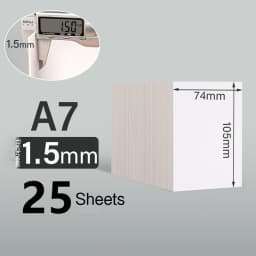 White Card Paper A4 High Quality Thickened Hard A5 Paperboard Diy Blank Postcard A7 Small Cardboard Scrapbooking Handmake Tools