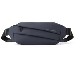 Men Fanny Pack Waist Belt Bag Waterproof Nylon Multi-purpose Travel Climb Sports Fashion Male Sling Chest Bum Hip Pack Bags