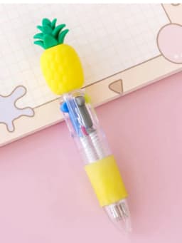 10/15/20Pcs/Lot Cute Cartoon 4 Color Mini Ballpoint Pen KawaiiUnicorn Flamingo Retractable Stationery Gift SchooOoffice Supplies