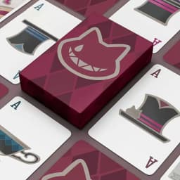 Game Genshin Impact Lyney/Lynette Magic Poker Playing Cards Best Collection Cosplay Props Accessories