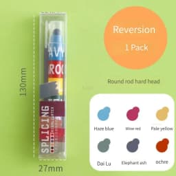 12/6 Colors Rainbow Mini Splicing Highlighter Markers Pen Pastel Gel Office School Stationery Painting Mark Art Supplies