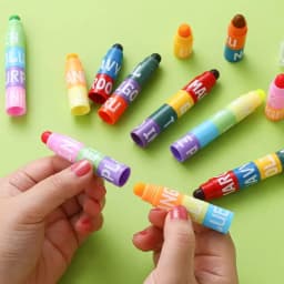 12/6 Colors Rainbow Mini Splicing Highlighter Markers Pen Pastel Gel Office School Stationery Painting Mark Art Supplies