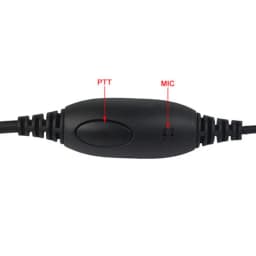 Walkie Talkie Ear Hang Headset For Motorola MTP3100 MTP3150 MTP3200 MTP3250 MTP3500 MTP3550 DP2400 DP2600 DEP550 DEP570 XPR3500e