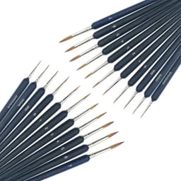 11/22pcs Miniature Hook Line Pen Art Detail Paint Brushes Set Nylon Hair Painting Brushes for Gouache Watercolor Oil Face Nail