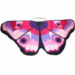 Colorful Butterfly Wings Shawl Poncho Scarf Ladies Fairy Cosplay Performance Accessories Shawl