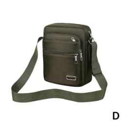 Men's Shoulder Bag Messenger Bag Casual Waterproof Oxford cloth Zipper Pocket Handbag Fashion Tote Travel Male Crossbody Bags