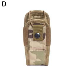 Tactical Walkie Talkie Carry Bag Molle Radio Pouch Holder Pocket Portable Outdoor Hunting Sports Waist Bag Interphone Holster