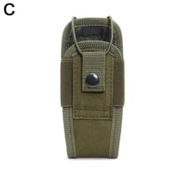 Tactical Walkie Talkie Carry Bag Molle Radio Pouch Holder Pocket Portable Outdoor Hunting Sports Waist Bag Interphone Holster