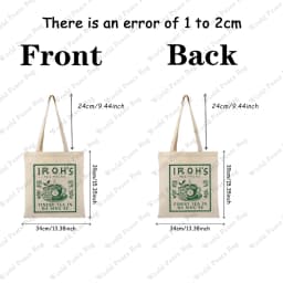 1 PC Uncle Iroh's Tea House Avatar the Last Airbender Tote Bag, Atla Tote Bag, Atla Gift, Jasmine Dragon Tea, Best Gift For Her